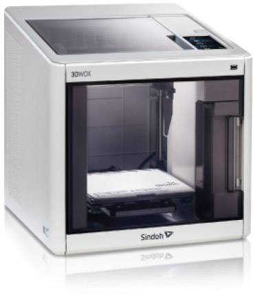 Sindoh 3DWOX 1 3D Drucker 12,7cm Farb-Touchscreen, integrierte Kamera, flexibles Metallbett, inkl. Software