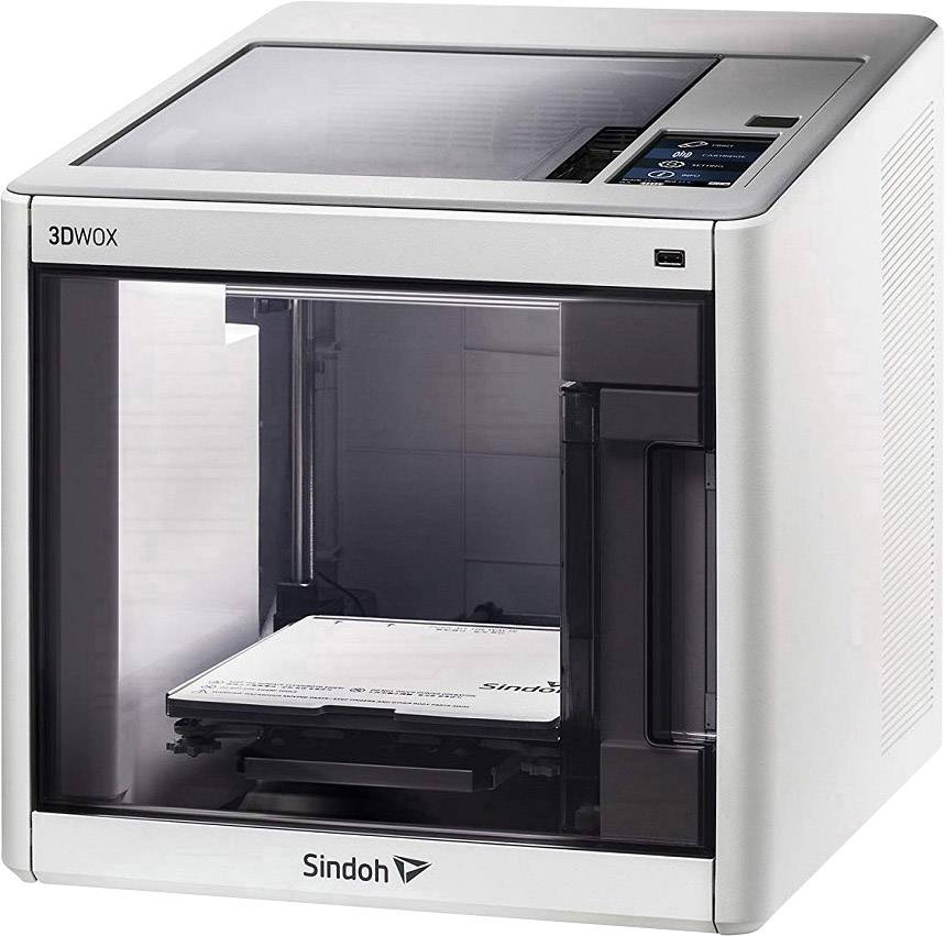 Sindoh 3DWOX 1 3D Drucker 12,7cm Farb-Touchscreen, integrierte Kamera, flexibles Metallbett, inkl. Software