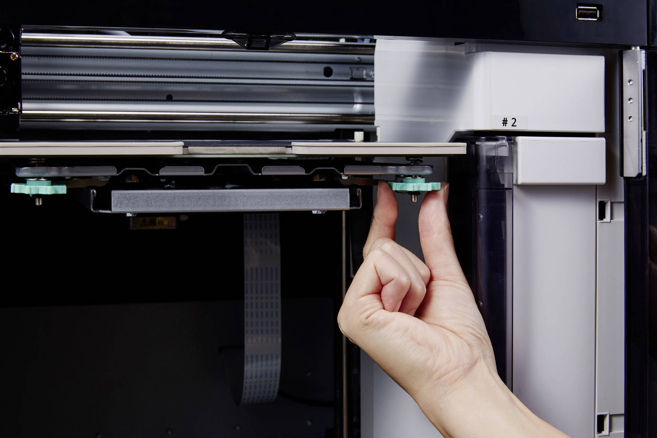 Sindoh 3DWOX 2X 3D Drucker 12,7cm Farb-Touchscreen, integrierte Kamera, flexibles Metallbett, inkl. Software