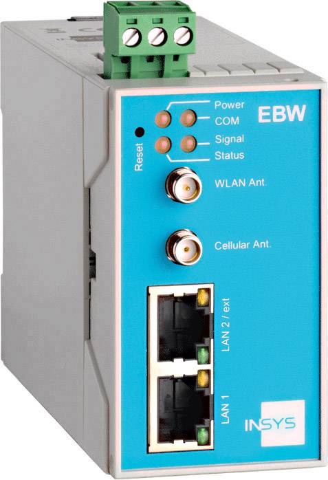 Insys EBW-WH100 WLAN/HSPA-Router 10 V/DC, 12 V/DC, 24 V/DC, 36 V/DC, 48 V/DC