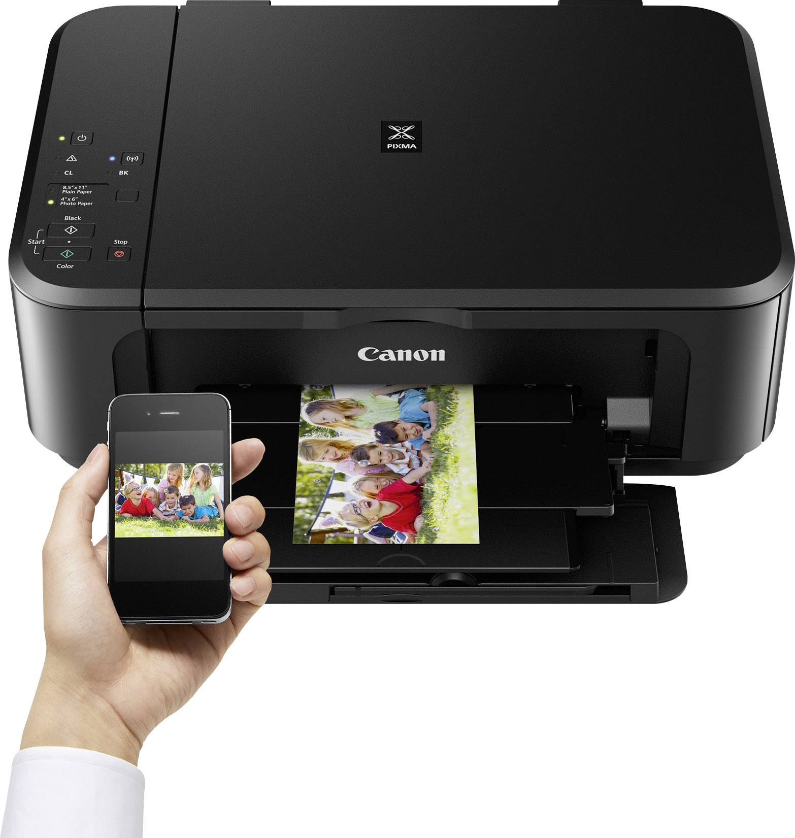 Canon PIXMA MG3650S Farb Tintenstrahl Multifunktionsdrucker A4 Drucker, Scanner, Kopierer WLAN, Duplex