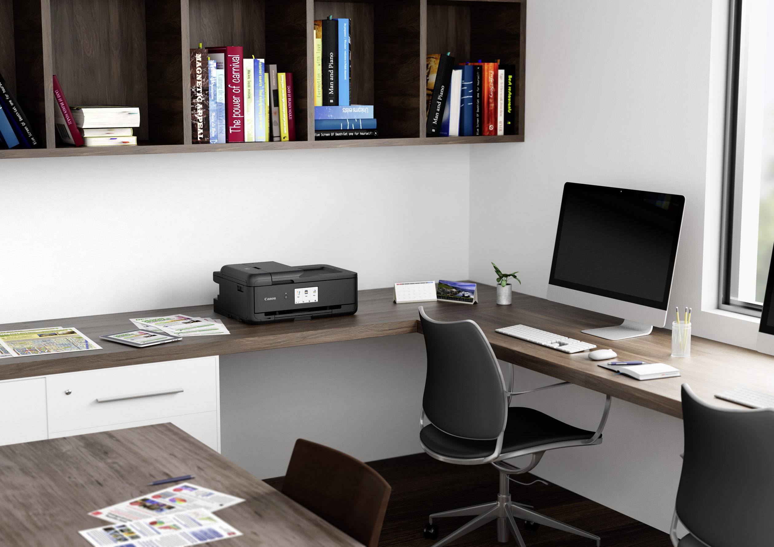 Canon PIXMA TS9550 Multifunktionsdrucker Tintenstrahl Farbe A3 Drucker, Scanner, Kopierer LAN, WLAN, Bluetooth®, Duplex, ADF