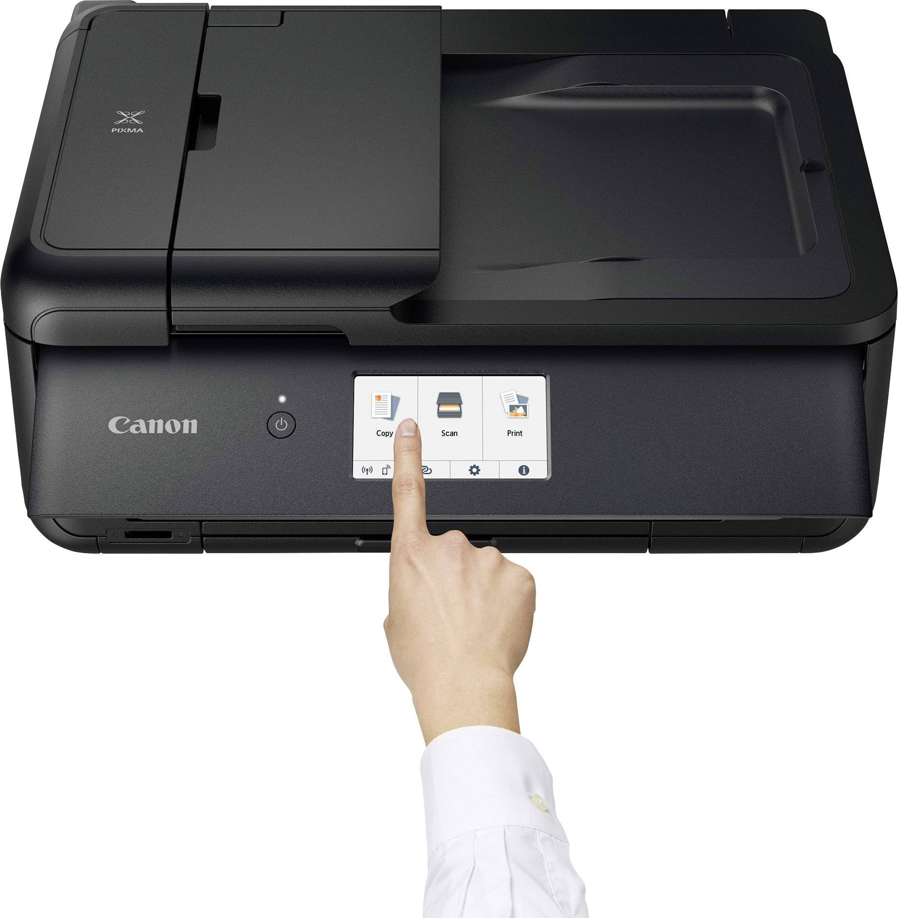 Canon PIXMA TS9550 Multifunktionsdrucker Tintenstrahl Farbe A3 Drucker, Scanner, Kopierer LAN, WLAN, Bluetooth®, Duplex, ADF