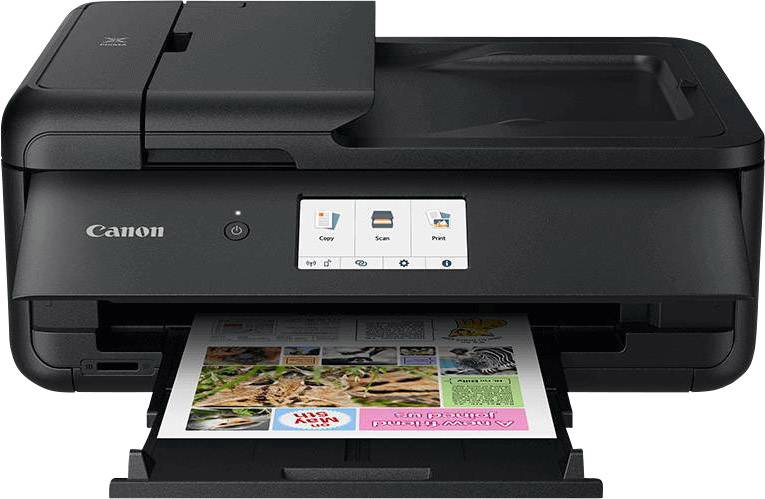Canon PIXMA TS9550 Multifunktionsdrucker Tintenstrahl Farbe A3 Drucker, Scanner, Kopierer LAN, WLAN, Bluetooth®, Duplex, ADF