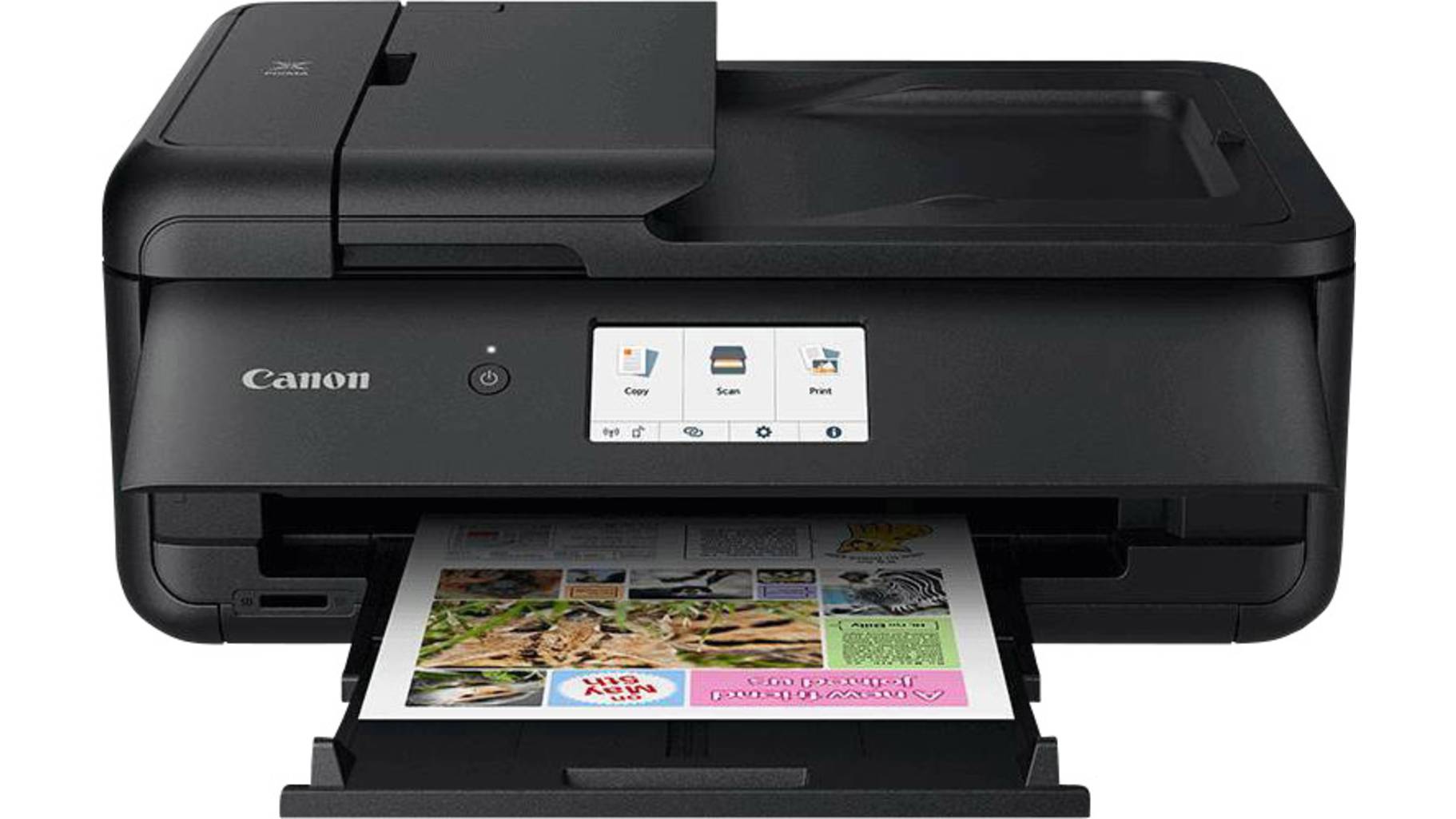 Canon PIXMA TS9550 Tintenstrahl-Multifunktionsdrucker A3 Drucker, Kopierer, Scanner LAN, WLAN canon a3 drucker