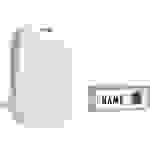 M-e modern-electronics 41154 Funkklingel Komplett-Set mit Namensschild
