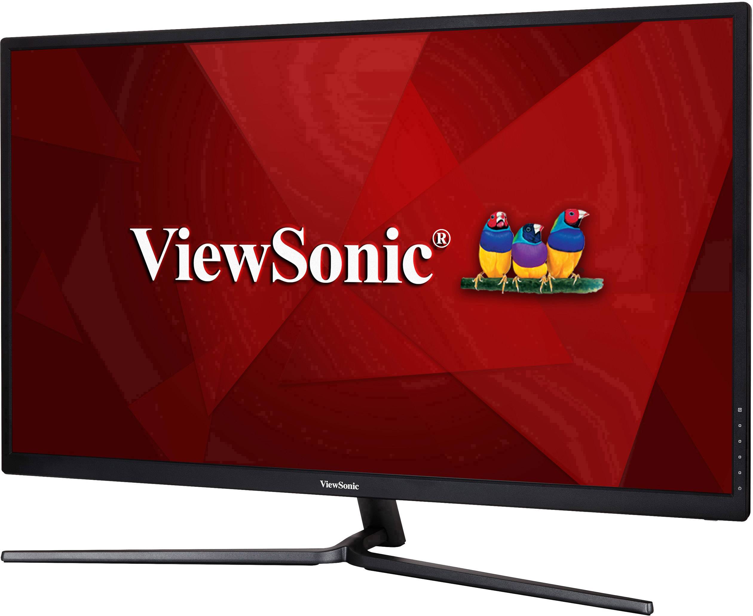Viewsonic VX3211-4K-MHD LCD-Monitor EEK G (A - G) 80 cm (31.5 Zoll) 3840 x 2160 Pixel 16:9 5 ms HDMI®, DisplayPort, Kopfhörer (3.5 mm Klinke) VA LC