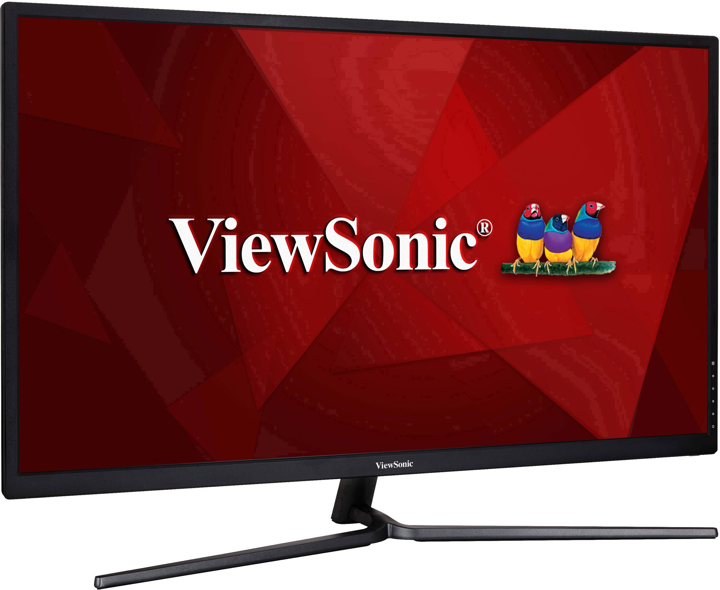 Viewsonic VX3211-4K-MHD LCD-Monitor EEK G (A - G) 80 cm (31.5 Zoll) 3840 x 2160 Pixel 16:9 5 ms HDMI®, DisplayPort, Kopfhörer (3.5 mm Klinke) VA LC