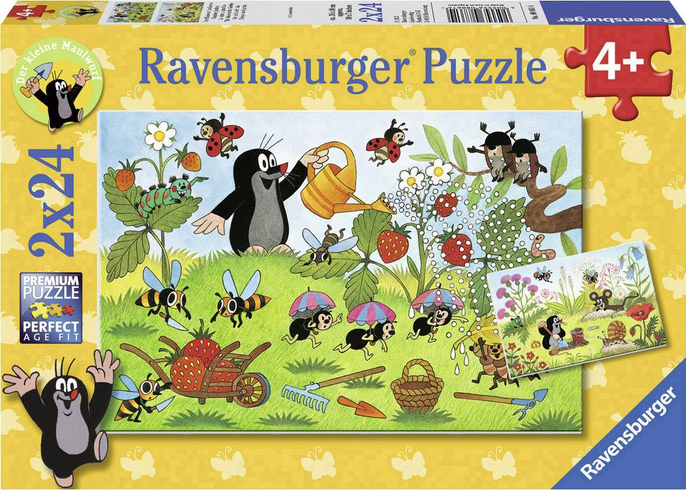 Ravensburger Puzzle Der Maulwurf im Garten 088614