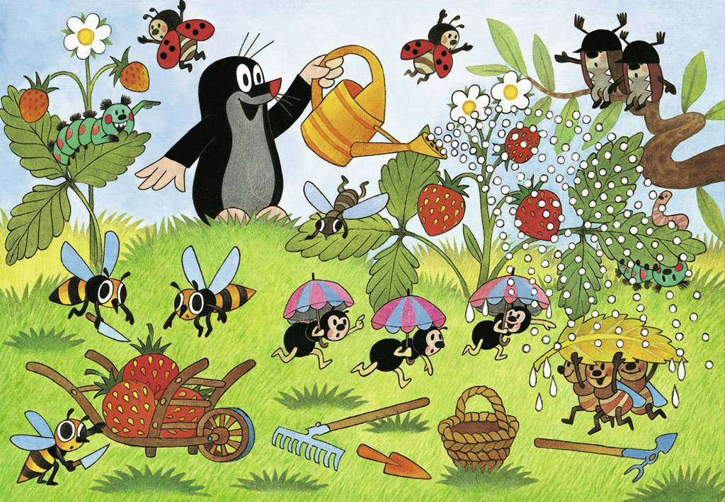 Ravensburger Puzzle Der Maulwurf im Garten 088614