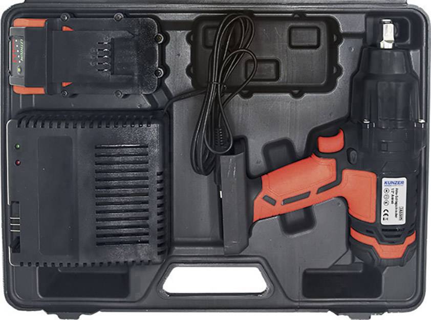 Kunzer 7ASS05 Akku-Schlagschrauber 26V 4000 mAh Li-Ion inkl. Akku, inkl. Koffer