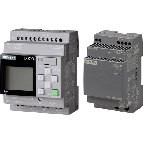 Siemens LOGO! 12/24RCE & LOGO! Power SPS-Steuerungsmodul 12 V/DC, 24 V/DC