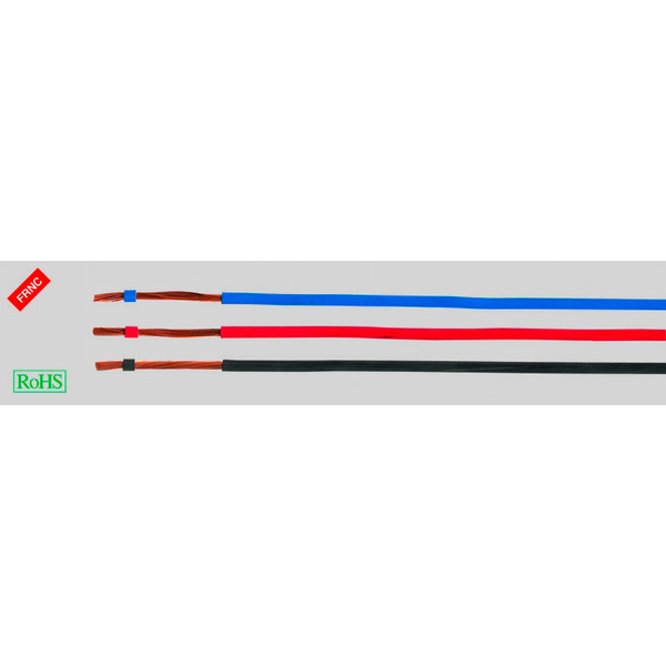 Helukabel 51781 Fil de câblage H07Z-K 1 x 2.50 mm² rouge 100 m
