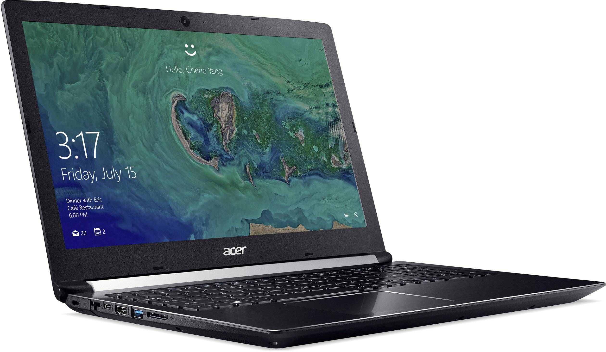Acer Aspire 7 Displaydeckel 15,6 Zoll Anthrazit-schwarz - Original Ersatzteil Für A715-75G Modelle