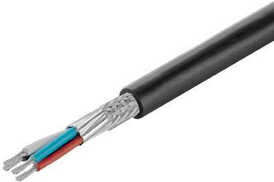 Weidmüller 1058630000 Busleitung 2 x 0.34mm² + 2 x 0.22mm² Schwarz 100m