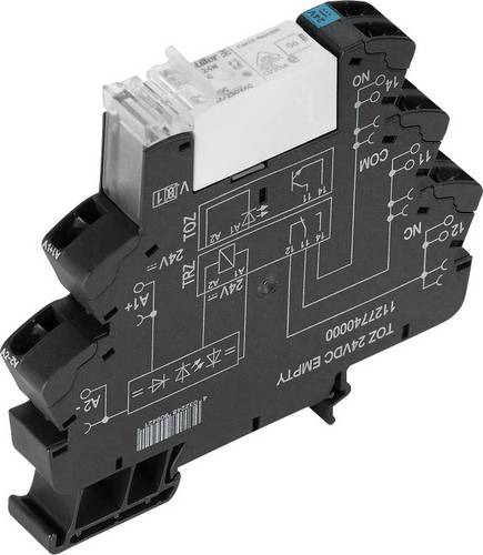 Weidmüller Koppelrelais TRZ 12VDC 1CO 16A 10 St.