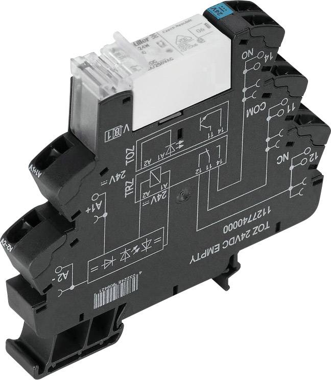 Weidmüller Koppelrelais TRZ 24VDC 1CO 16A 10St.
