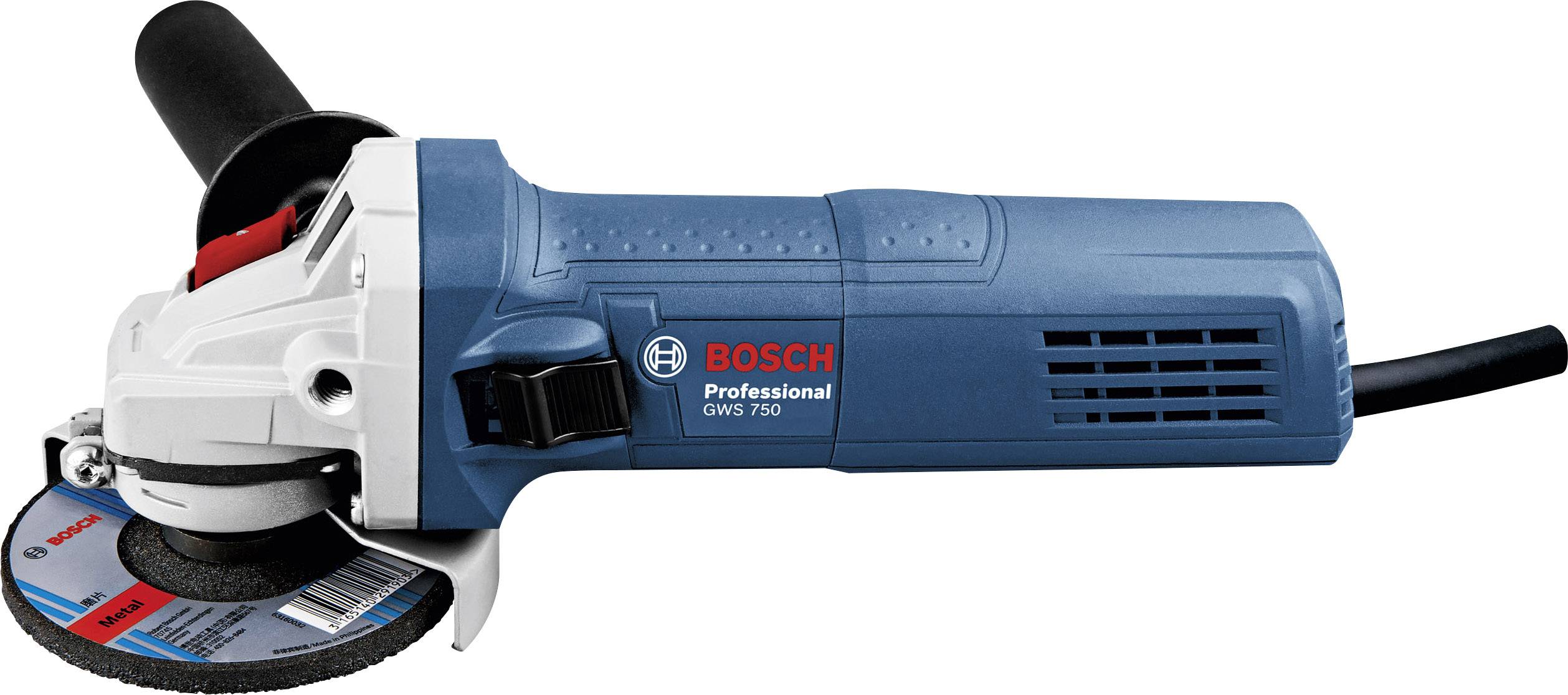 Bosch Professional GWS 750 0601394000 Winkelschleifer 115 mm 750 W