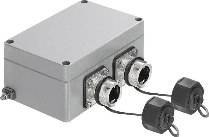 Weidmüller IE-OM-V01M-K21-2S Universal-Gehäuse 125 x 136 x 57 Grau 1St.