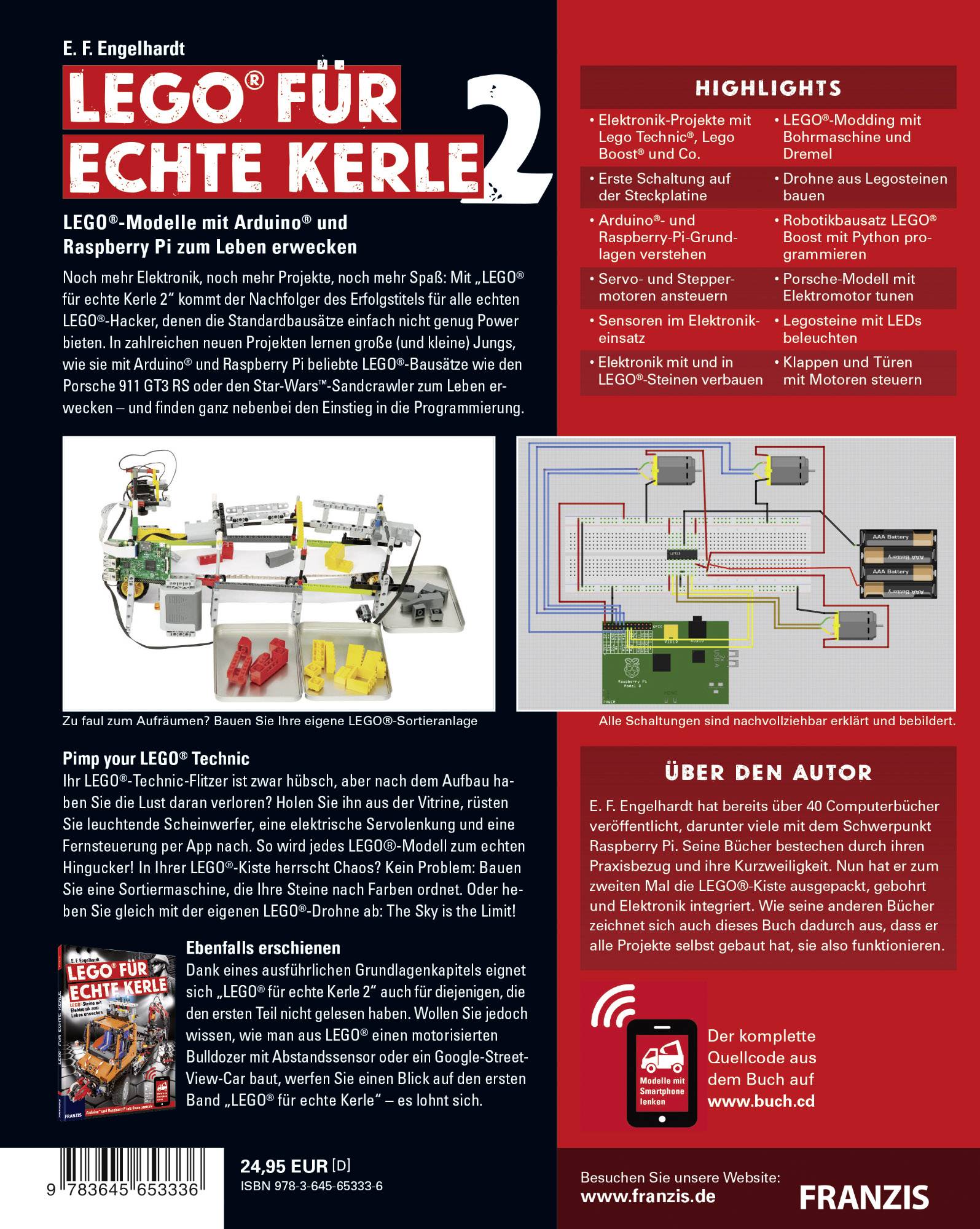 Franzis Verlag LEGO® für echte Kerle 978-3-645-65333-6