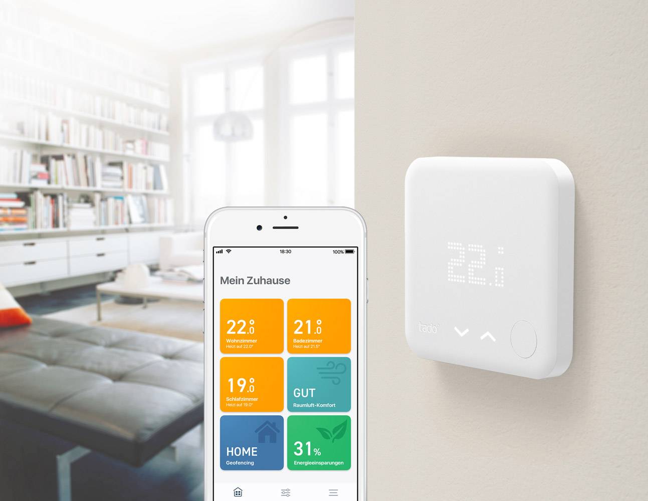 tado° Starterkit für Raumthermostate