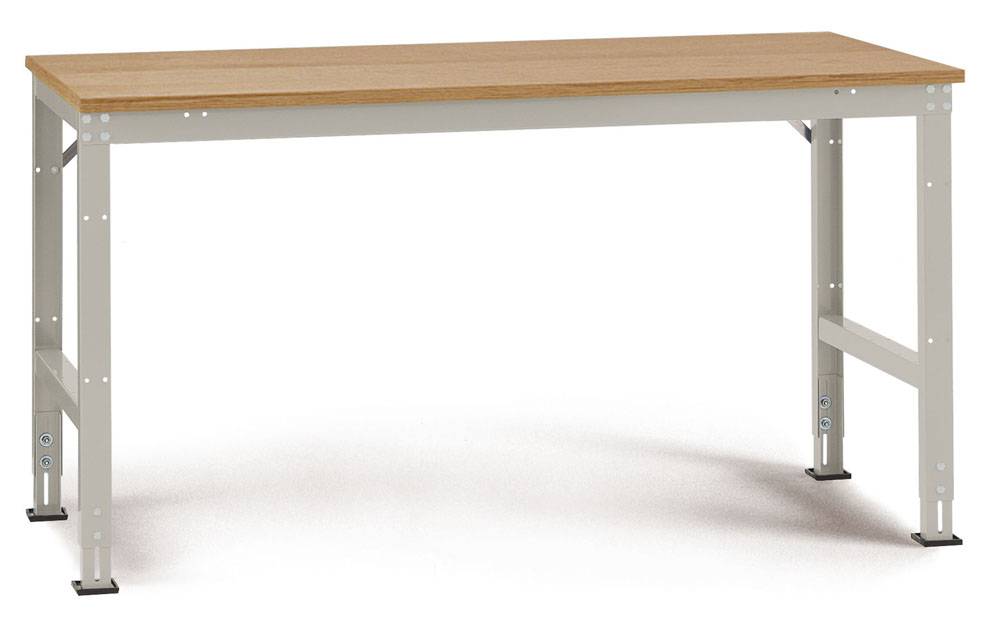 Manuflex AU4015.7035 Arbeitstisch UNIVERSAL Standard Grundtisch Lichtgrau