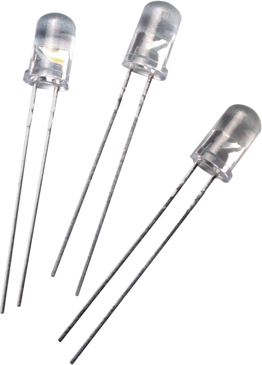 Broadcom HLMP-EL1G-130DD LED bedrahtet Amber Rund 5 mm 9300 mcd 15 ° 20 mA 2.1 V