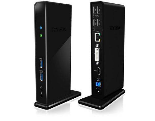 Docking station USB 3.0 - USB3.0 HDMI DVI LAN 3.5