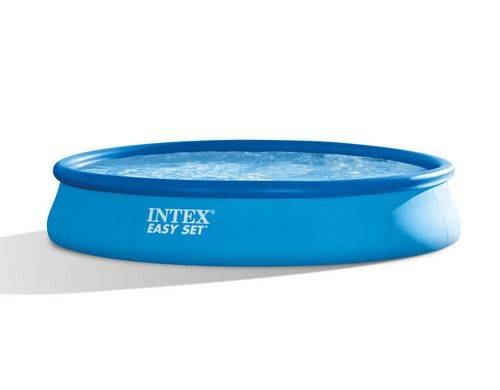 Easy Pool (Aufblasring) Intex Pool Easy Set 9792 l 457 cm x 84 cm inkl. Filterpumpe