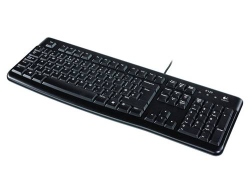 Logitech K120 Business USB Tastatur UK-Englisch, QWERTY Schwarz