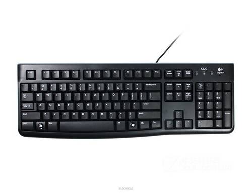 Logitech K120 Business IT-Layout USB Tastatur Italienisch, QWERTY Schwarz