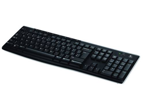 Logitech K270 Funk Tastatur Schweiz, QWERTZ Schwarz