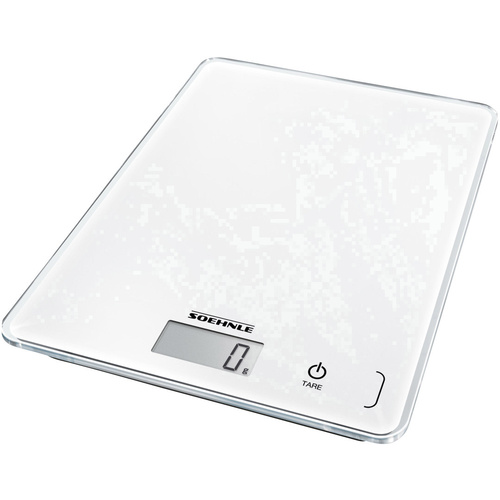 Soehnle KWD Page Compact 300 Digitale Küchenwaage mit Wandbefestigung Wägebereich (max.)=5kg Weiß