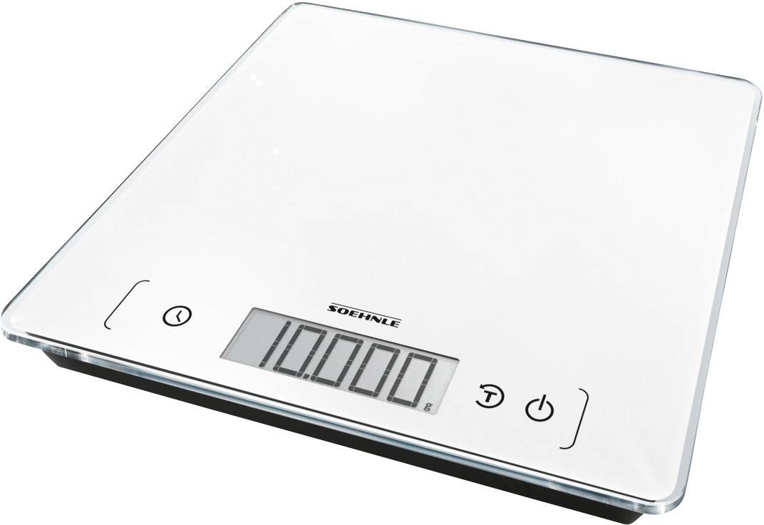 Soehnle KWD Page Comfort 400 Digitale Küchenwaage Wägebereich (max.)=10 kg Weiß