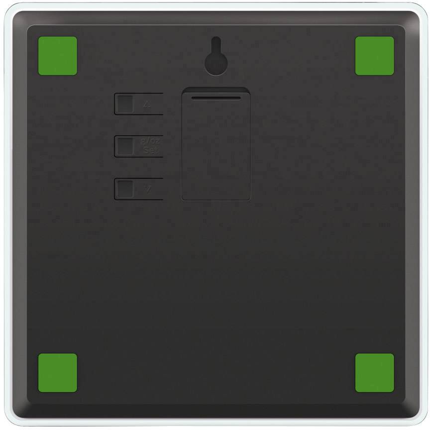 Soehnle KWD Page Comfort 400 Küchenwaage digital Wägebereich (max.)=10 kg Weiß 220 x 220 x 18