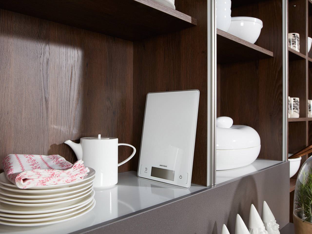 Soehnle KWD Page Profi 300 Küchenwaage digital Wägebereich (max.)=20kg Weiß 270 x 200 x 19