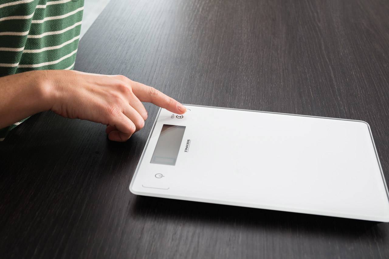 Soehnle KWD Page Profi 300 Küchenwaage digital Wägebereich (max.)=20 kg Weiß 270 x 200 x 19