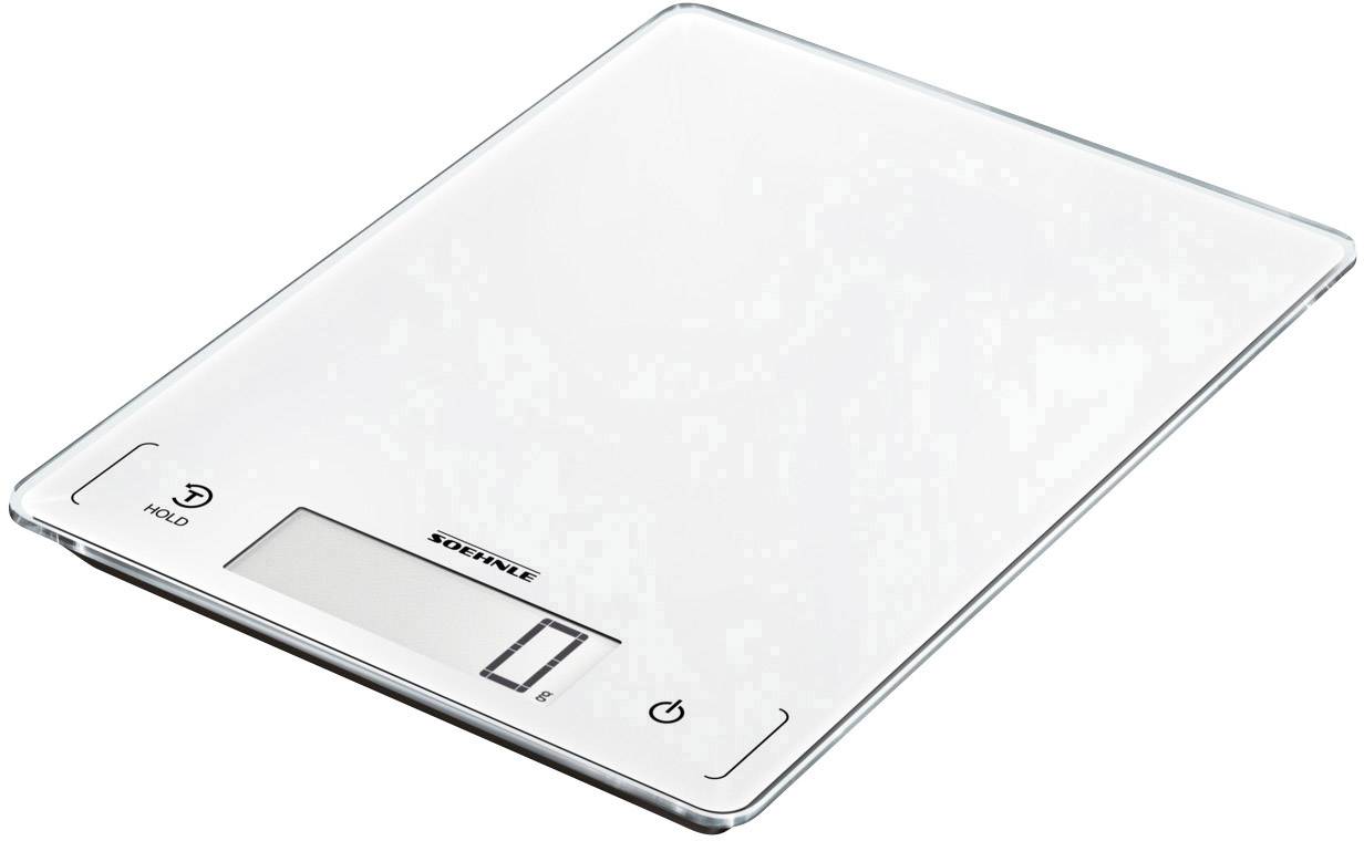 Soehnle KWD Page Profi 300 Küchenwaage digital Wägebereich (max.)=20 kg Weiß 270 x 200 x 19