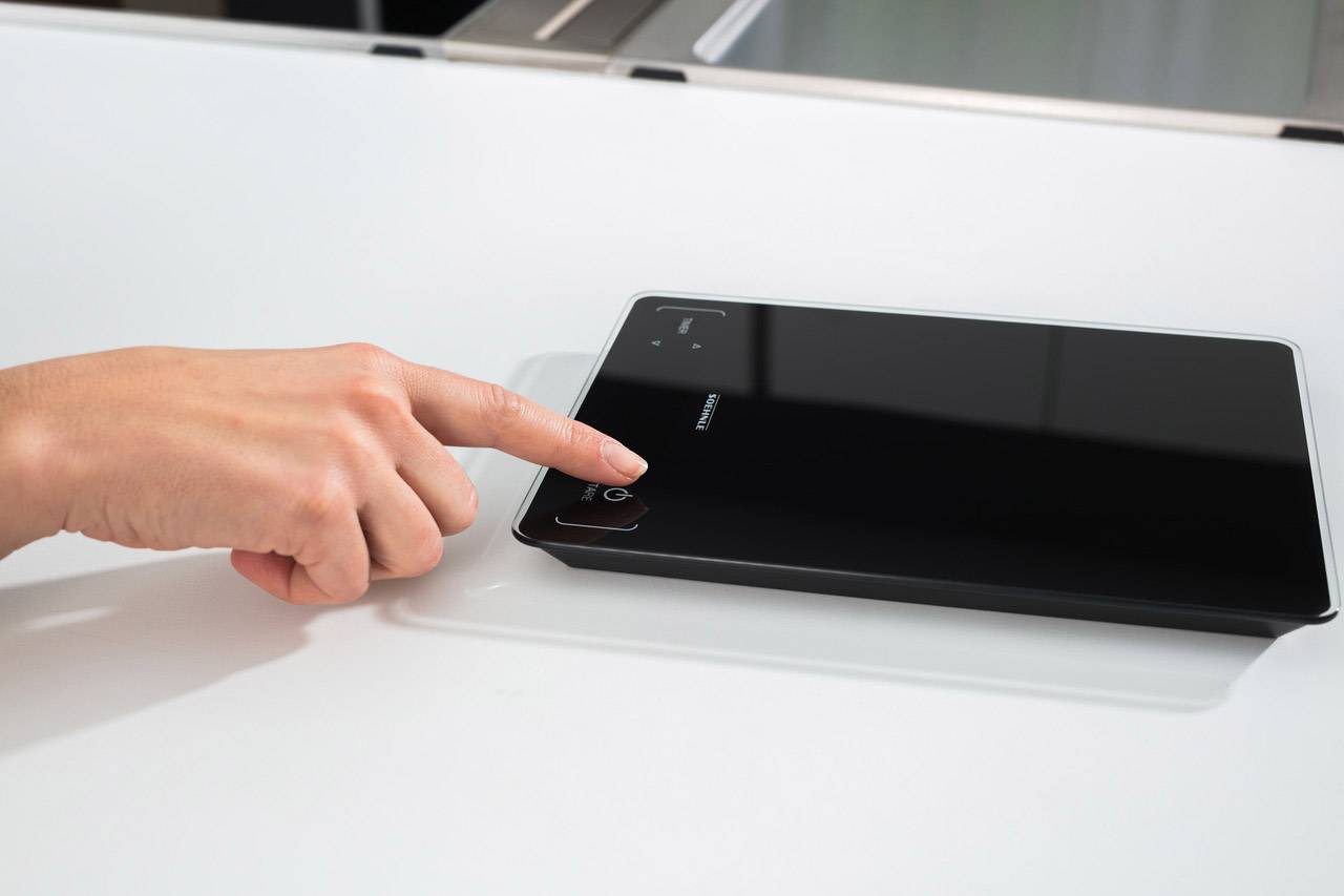 Soehnle KWD Page Profi 100 Küchenwaage digital Wägebereich (max.)=15 kg Schwarz 240 x 175 x 18