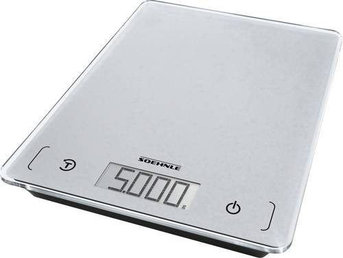 Soehnle KWD Page Comfort 100 Digitale Küchenwaage Wägebereich (max.)=5kg Grau  - Onlineshop Voelkner