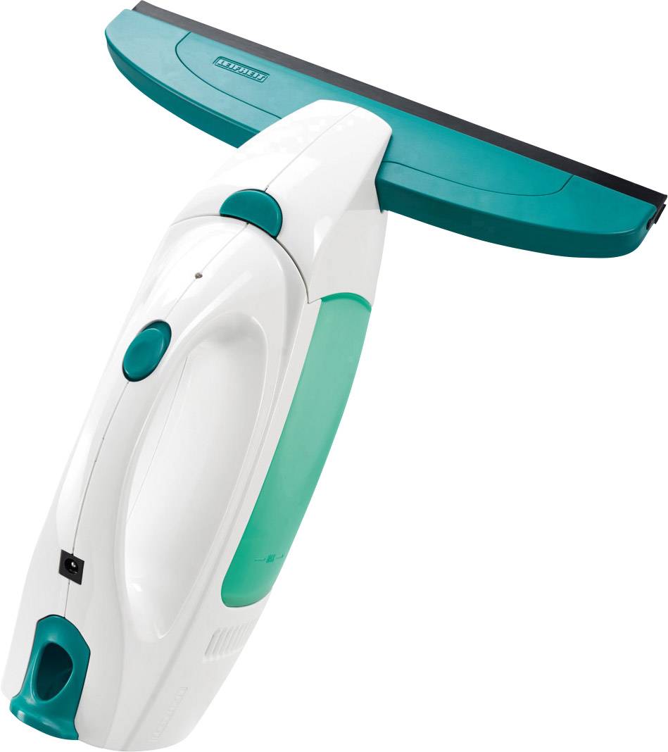 Leifheit Dry&Clean mit Stiel Fenstersauger Weiß, Grün