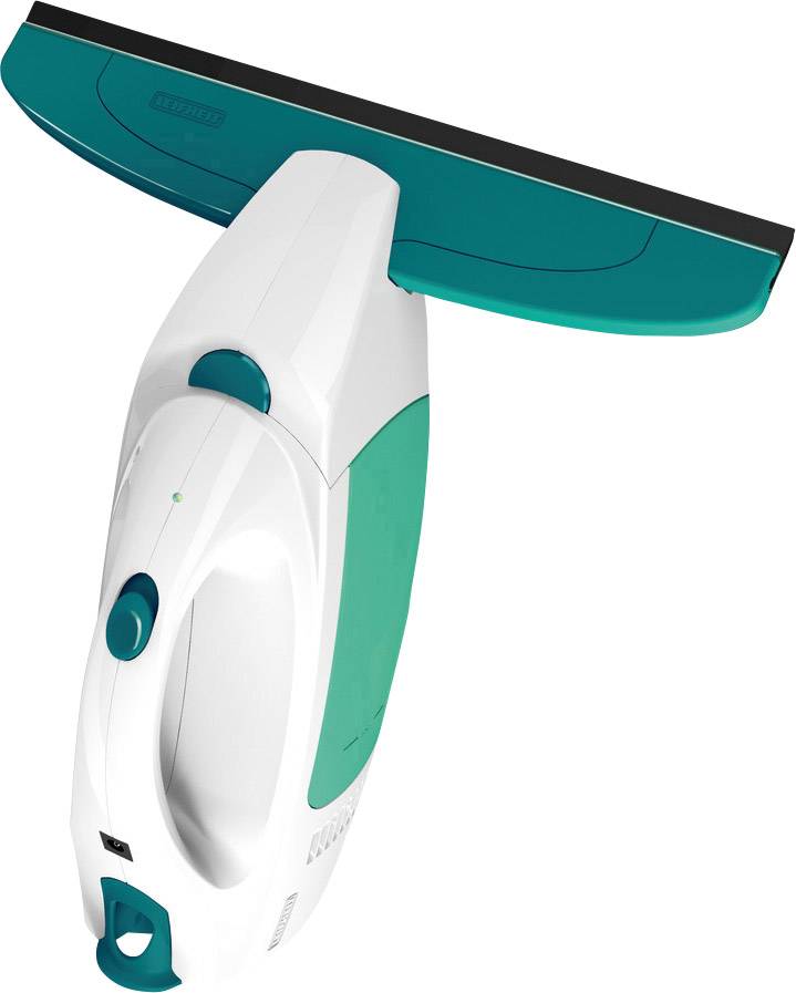 Leifheit Dry&Clean mit Einwascher Fenstersauger Weiß, Grün
