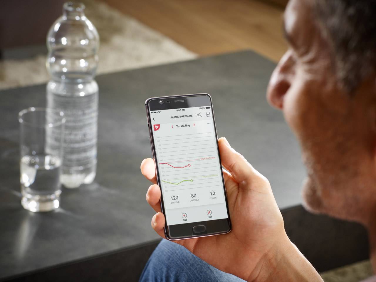 Soehnle Systo MonitorConnect300 Oberarm Blutdruckmessgerät 68096