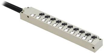 Weidmüller SAI-12-F 3P M8L 15M 1234890000 Sensor/Aktorbox passiv M12-Verteiler mit Kunststoffgewinde 1St.