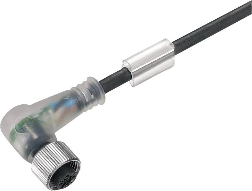 Weidmüller 1332221500 Sensor-/Aktor-Anschlussleitung M12 Buchse, gewinkelt 15.00m Polzahl Sensoren: 4 1St.