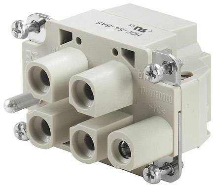 Weidmüller 1789980000 Buchseneinsatz 4 + PE Axialschraubanschluss 1St.