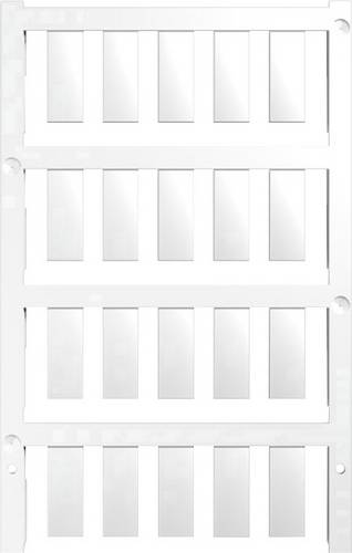 Weidmüller 1027290000 ESG-M 8/20 MC NE WS Kabel-Etikett Farbe Beschriftungsfeld: Weiß