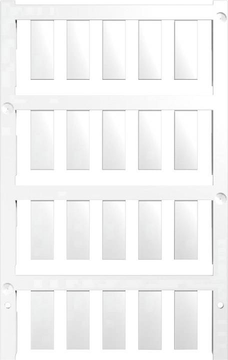 Weidmüller 1027290000 ESG-M 8/20 MC NE WS Kabel-Etikett Farbe Beschriftungsfeld: Weiß