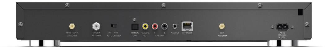 Hama DIT 2100 Internetradio HiFi-Tuner Schwarz Bluetooth®, DAB+, Internetradio, WLAN, USB