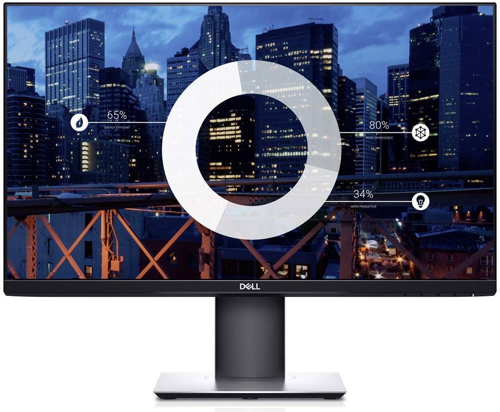 Dell P2419H LED-Monitor EEK D (A - G) 60.5 cm (23.8 Zoll) 1920 x 1080 Pixel 16:9 5 ms HDMI®, VGA, DisplayPort, USB-A (USB 3.2 Gen 1), USB-A (USB 2.0